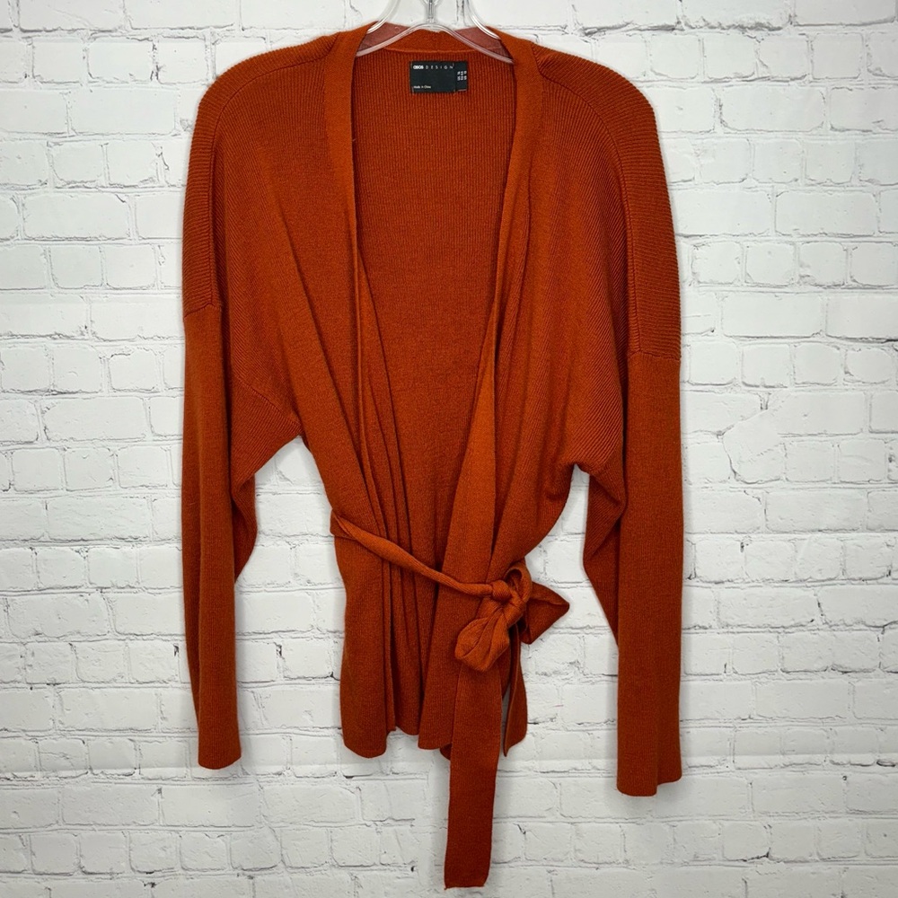 ASOS Rust Orange Cardigan